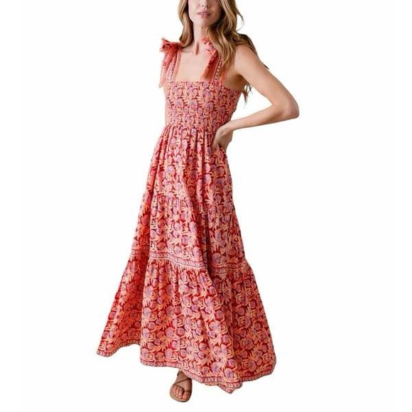 Omika Dresses & Skirts - Omika Lana Maxi Dress in Margo Poppy size small
